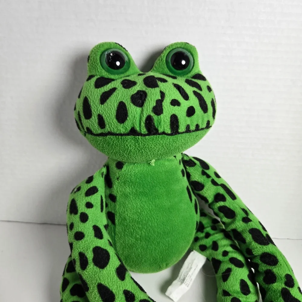 Animal Alley 2000 Vintage Plush Frog Stuffed Animal Long Legs 20